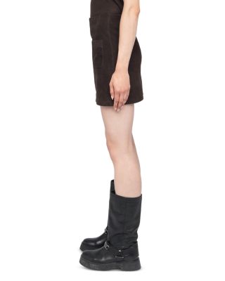 Jaime Suede Mini Skirt