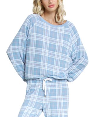 Star Seeker Lounge Set in Chambray Plaid