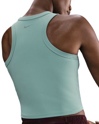 Fitted Racerback Crop Tank