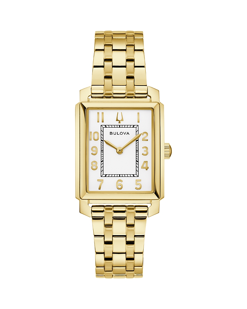 Bulova Classic Sutton Watch, 37mm X 25mm In Gold