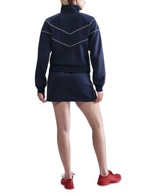 Mock Neck Knit Jacket