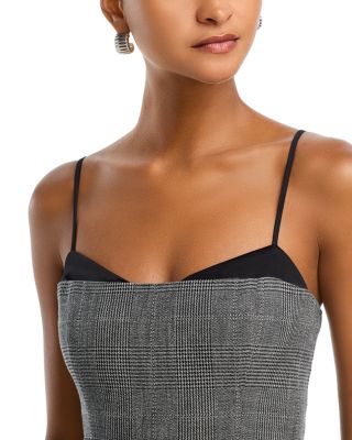 Owen Plaid Peekaboo Dress