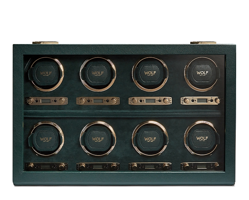Wolf British Racing 8 Piece Watch Winder