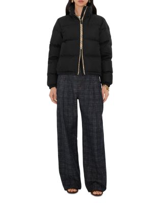 Burberry - Ambleside Check Trim Puffer Jacket