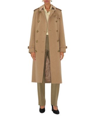 Burberry - Long Cashmere Kensington Trench Coat