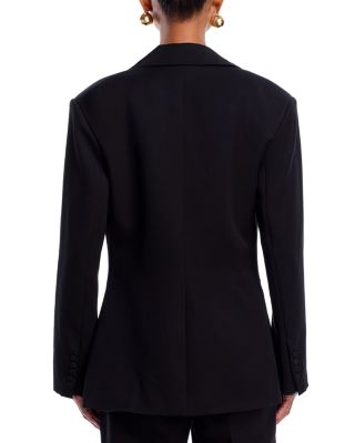 Cinch Waist Two Button Blazer - Exclusive