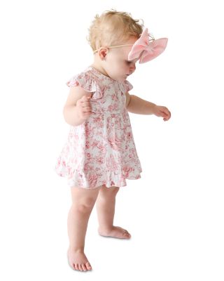 Girls' Antoinette Ruffled Bodysuit Dress - Baby