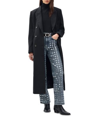 Shea High Rise Relaxed Straight Jeans in Kingston Stud