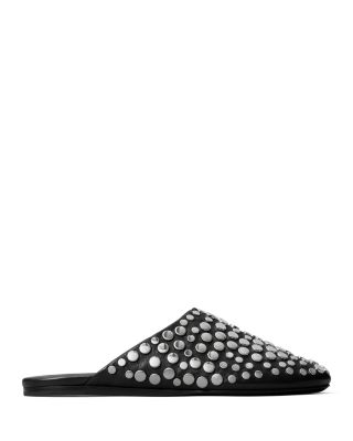 Women's Studded Mule Flats