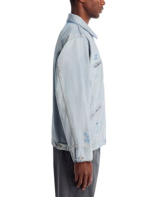 Distressed Denim Jacket