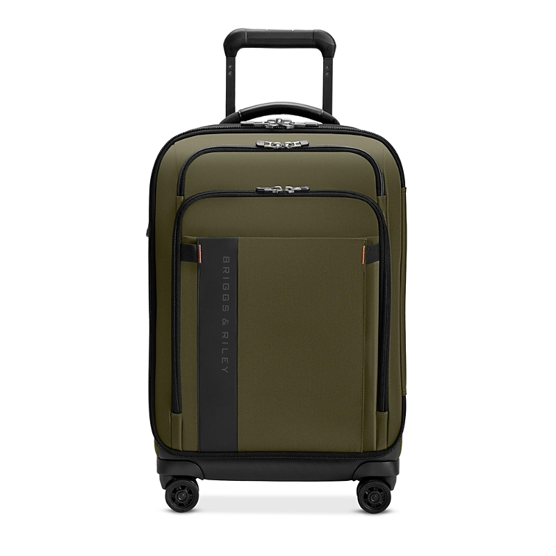 Briggs & Riley Essential Domestic Spinner Carry On Bag In Green