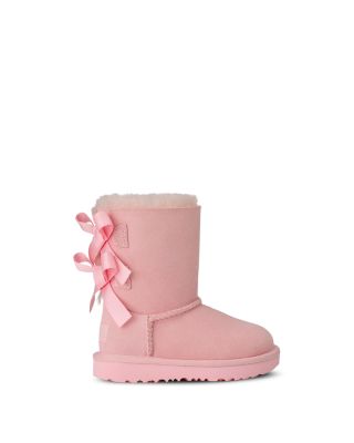 Girls' Bailey Bow II Shearling Boots - Toddler