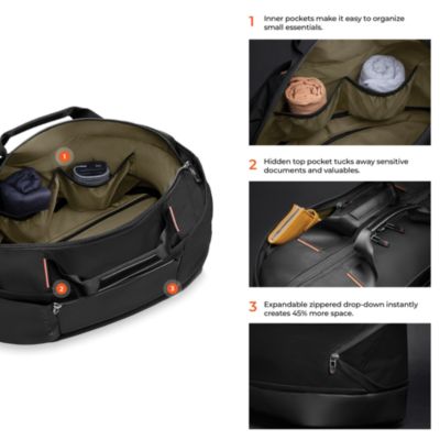 ZDX Expandable Overnighter Bag