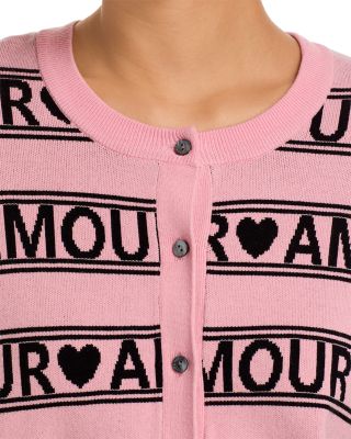 Amour Striped Cardigan