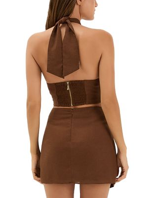 Luna Halter Top Swim Cover-Up