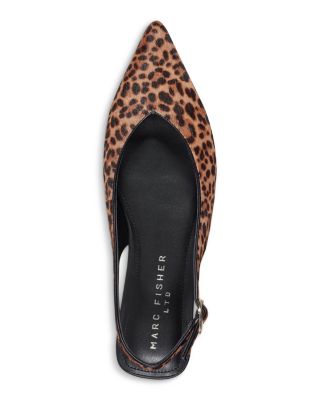 Women&#39;s Gabraly Calf Hair Slingback Flats