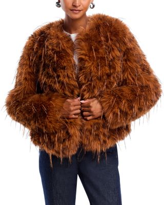 Faux Fur Toggle Jacket - Exclusive