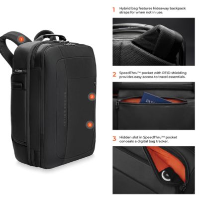 ZDX Large Convertible Backpack Duffle Bag