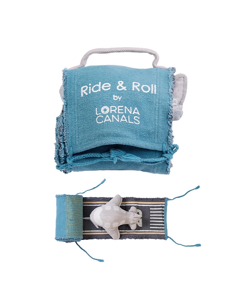 Lorena Canals Unisex Airplane Ride Roll - Age 5+ Years In Blue