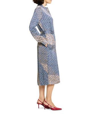 Blair Monogram Mix Shirtdress