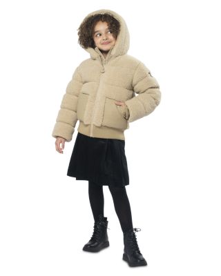 Unisex Teddy Faux Sherpa Coat - Little Kid, Big Kid