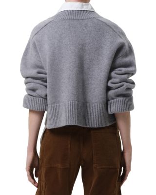 Gazette Puzzle V Neck Sweater