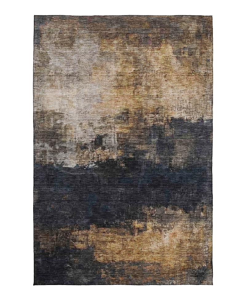 Dalyn Rug Company Dalyn Nouveau Nv17 Area Rug, 9' X 12' In Gray