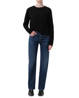 Low Rise Slim Jeans in Slick