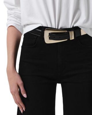 Lyra High Rise Wide Leg Jeans in Plush Black