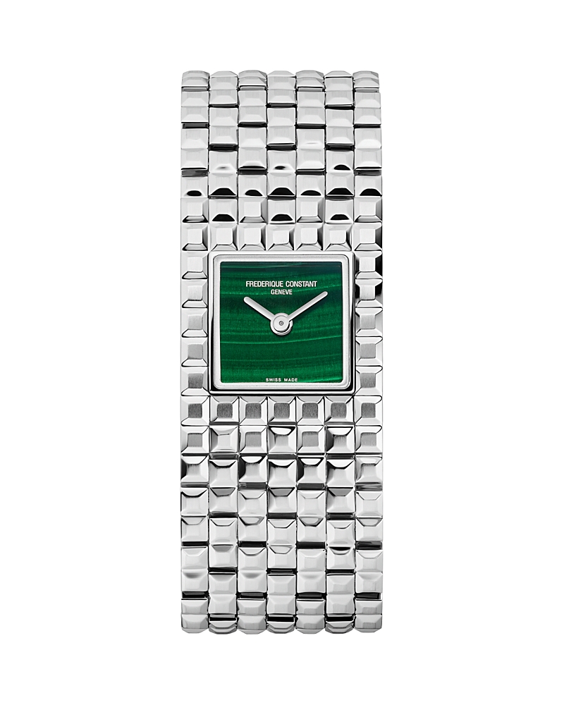 Frederique Constant Manchette Watch, 20mm X 26mm In Metallic
