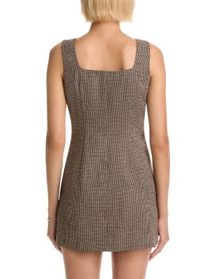 Houndstooth Mini Dress