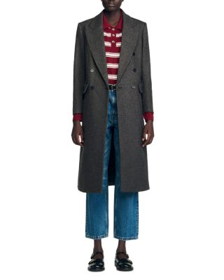 Fitted Double Breasted Coat