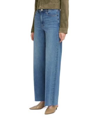 Le Slim Palazzo Jeans in Flip Raw After