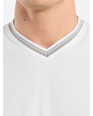 Holton Knit V Neck Tee 