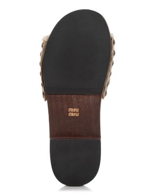 Women&#39;s Shearling Clogs