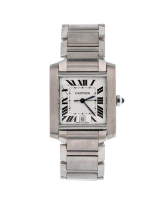Pre-Owned Cartier - Tank Francaise Automatic Watch in Stainless Steel 28mm