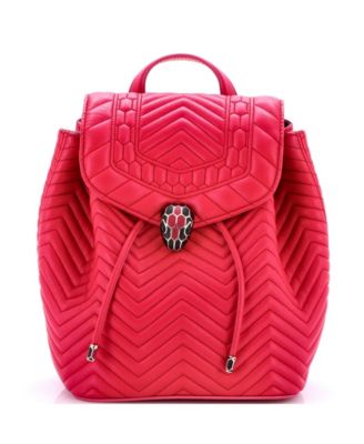 Pre-Owned Bvlgari - Medium Serpenti Forever Backpack Quilted Leather