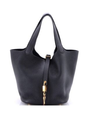 Pre-Owned HERMÈS - MM Picotin Lock Bag Clemence