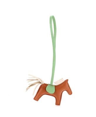 Pre-Owned HERMÈS - PM GriGri Rodeo Bag Charm Leather