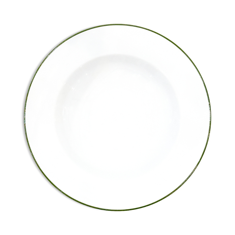 Non Sans Raison Concorde Pasta Bowl In Green