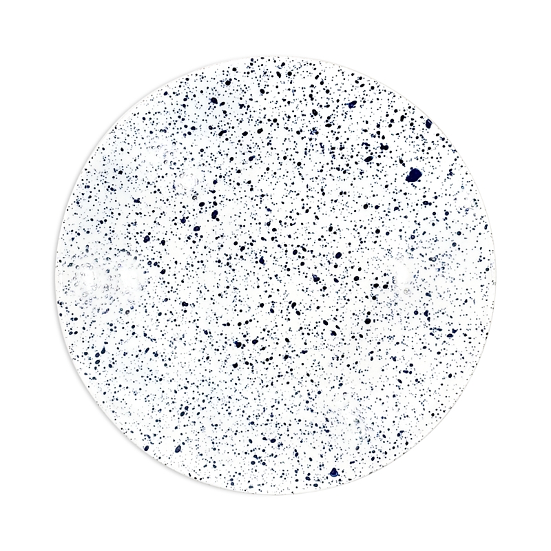 Non Sans Raison Splash Dinner Plate In Blue