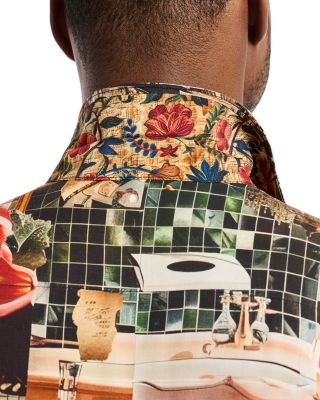 Harry&#39;s Place Button Down Camp Shirt