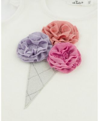 Girls' Sparkle Applique Flutter Tank - Baby