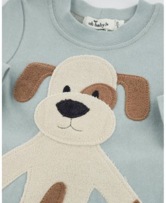 Boys' Puppy Applique Two Piece Set - Baby