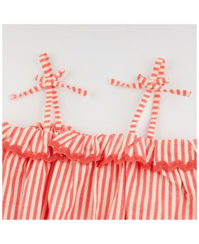 Girls' Harriet Cabana Ruffle Dress - Little Kid