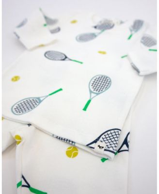 Boys' Tennis Print Two Piece Set - Baby