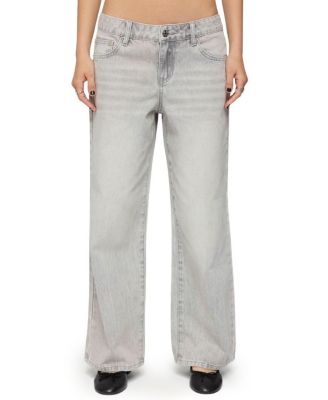  Petite Magda Low Rise Jeans in Acid Wash