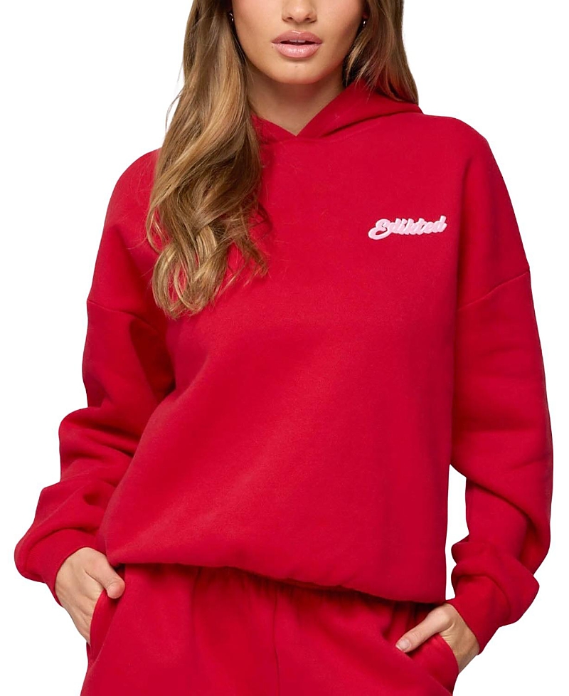Edikted So Sporty Hoodie In Red