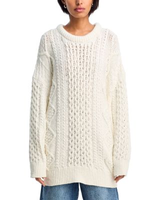 Oversized Aran Sweater