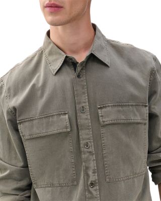 Finch Overdyed Relaxed Fit Button Down Shirt